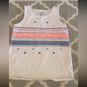 Girls size 6 neon tank top